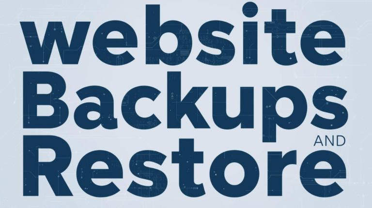 website Backups and Restore